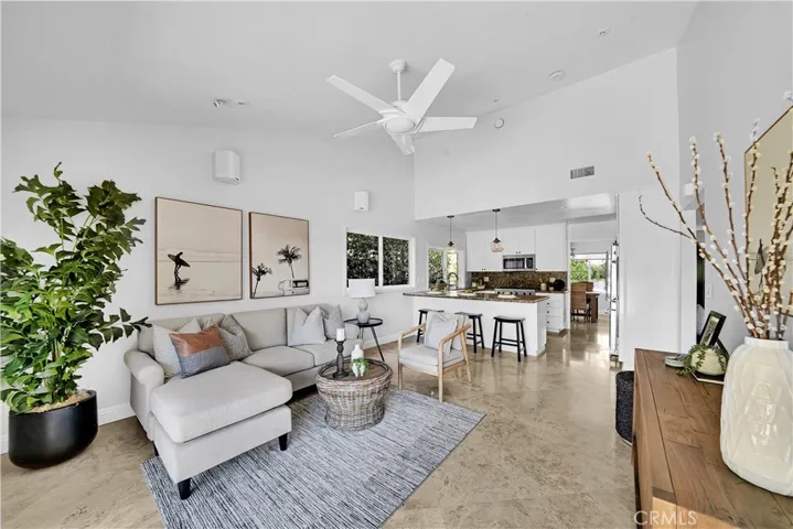 Family Room adjacent to Kitchen