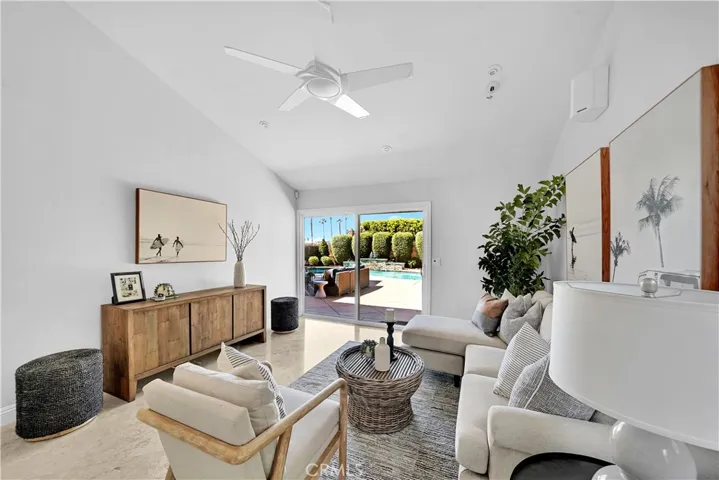 Enjoy view of pool from family room