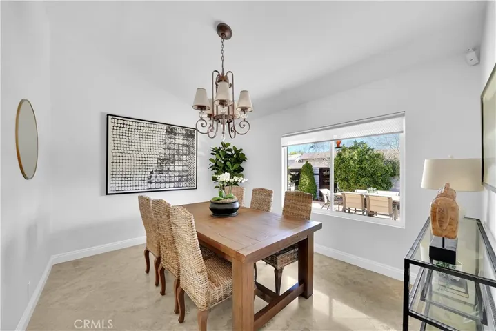 Formal Dining Room with tall ceiling