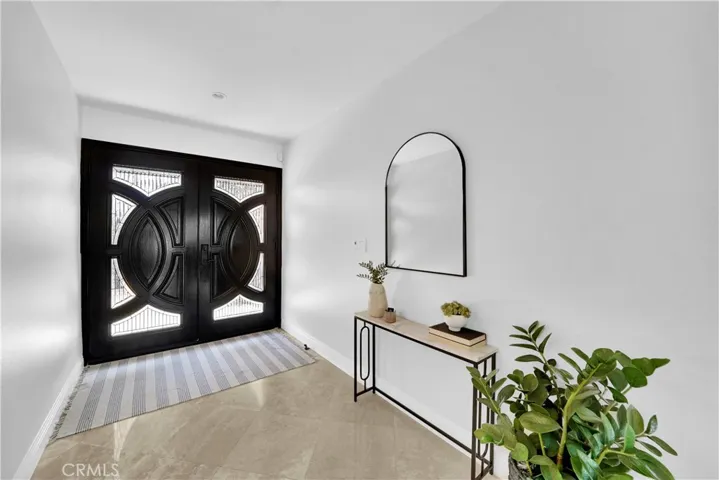 Beautiful Custom Double Door Entry