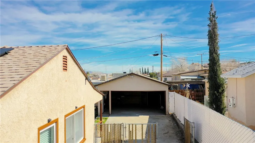 Detached Garage + Workshop