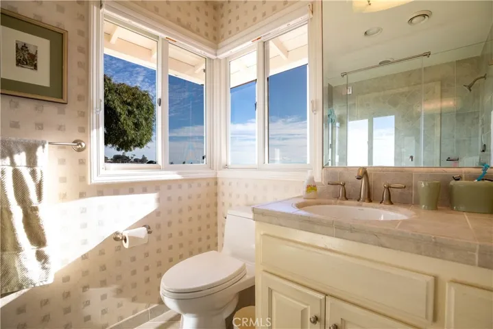 3/4 bath in the Primary Suite