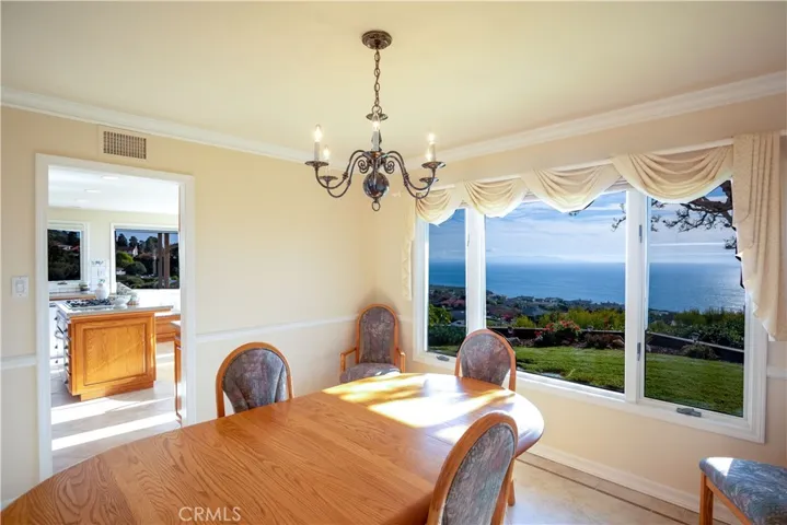 Dining room with fantastic view