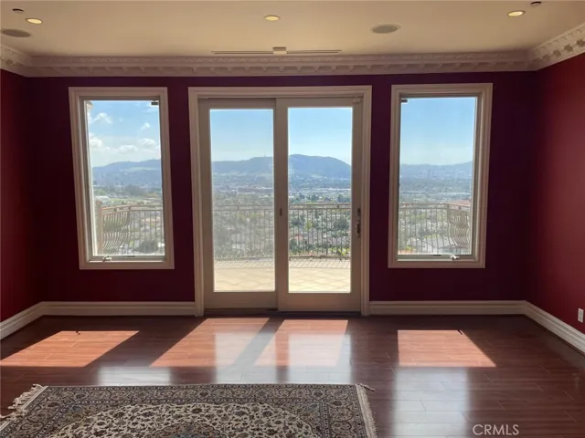 Upstairs Media Room View
