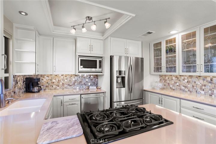 Remodeled kitchen