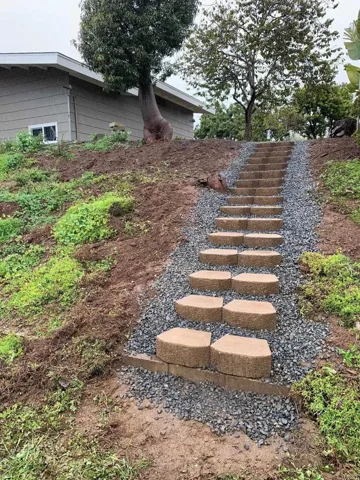 Backyard Steps
