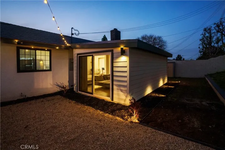 Backyard access from family room