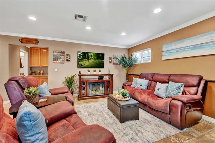 Recessed Lighting in the Living Room