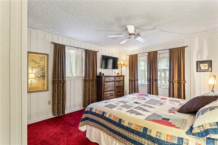 Larger upper level primary bedroom