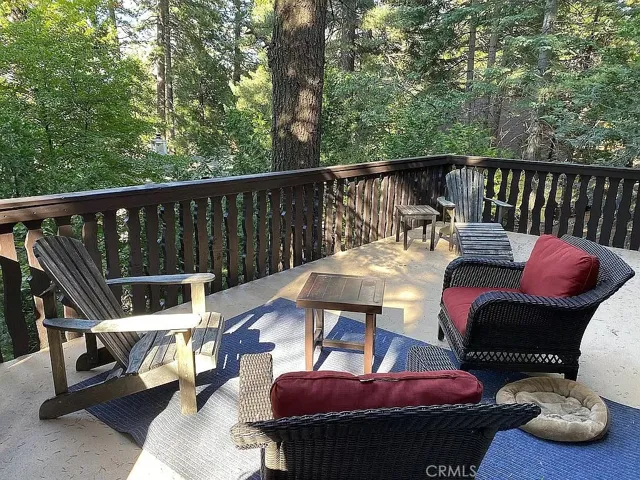 Shaded deck