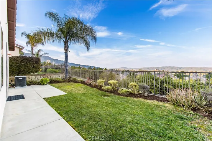 Backyard view