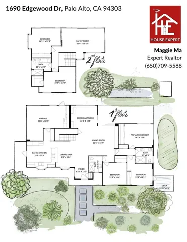 1690 Edgewood Drive, Palo Alto, California 94303