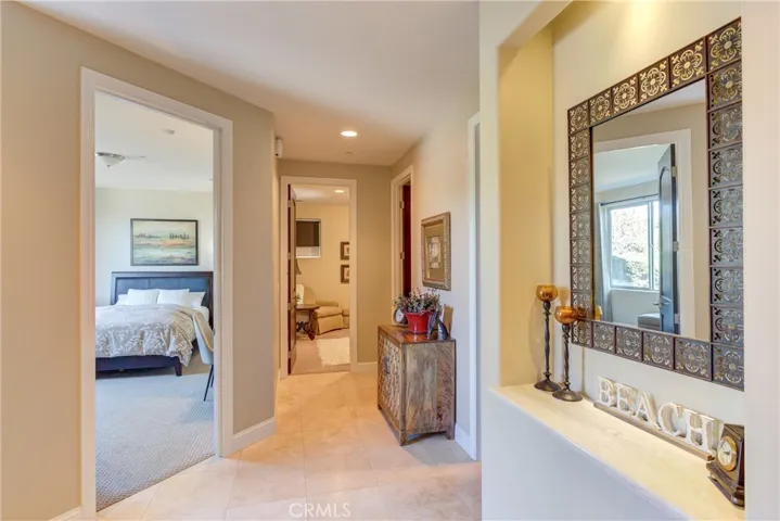 Hall that leads to downstairs bedrooms