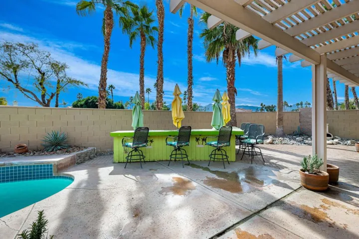 Back patio