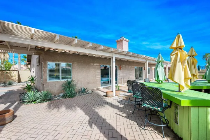 Back patio