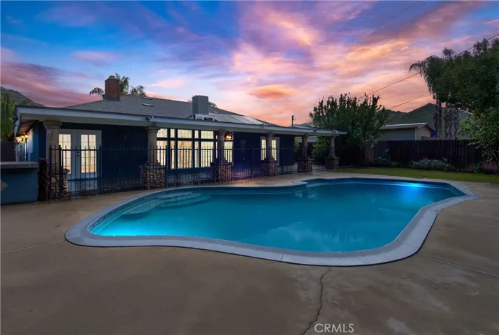 Pool/ evening