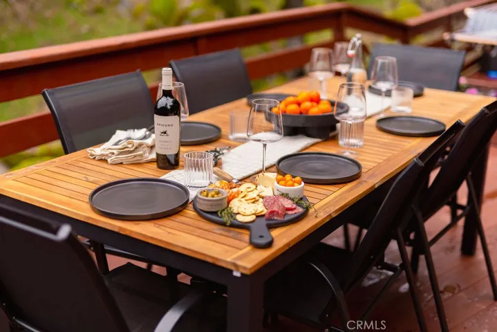 Al Fresco dining with a view