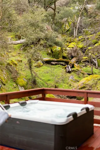 Hot tub with a view