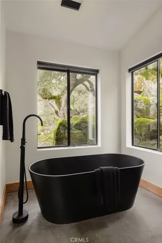Soaking tub in Primary suites attached bath