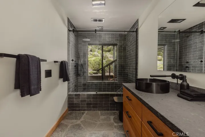 Tub in shower