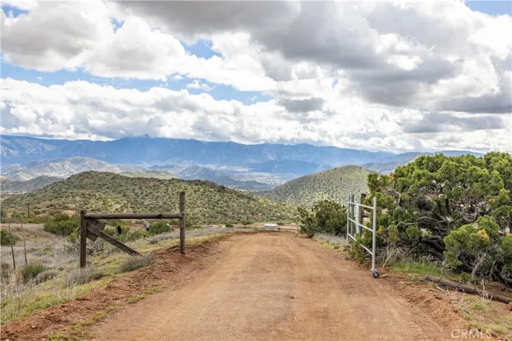 Gate on south end of property.
