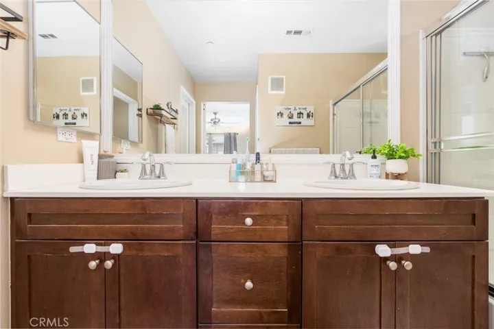 Primary Bathroom Double Vanity