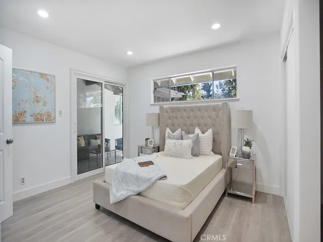 Doors leading to sitting area off Master bedroom