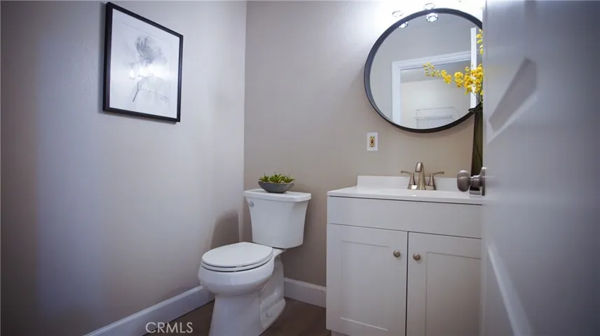 Remodeled half bath