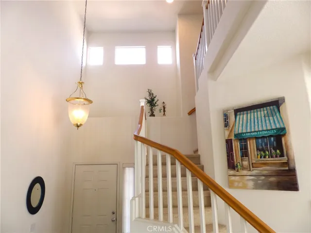 Stairway to upper level
