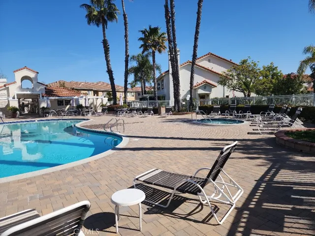 Main Pool with Spa.  One of 2 pools in the community