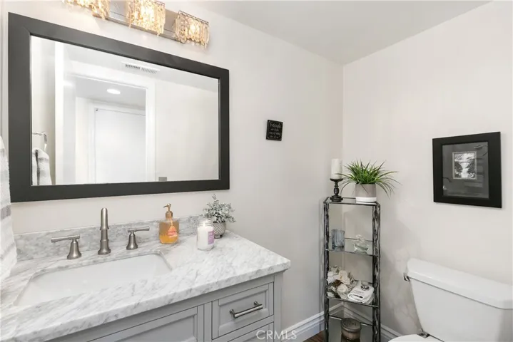 Pretty Half Bath downstairs