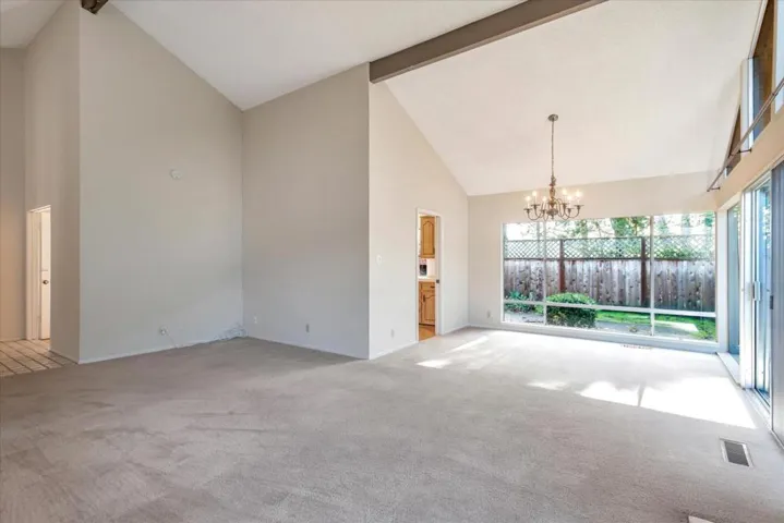 Plenty of space in the living and dining areas