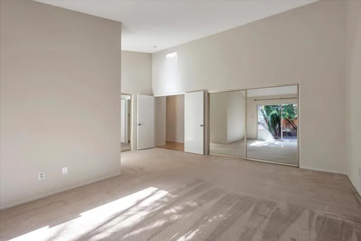 Second closet area in the primary bedroom