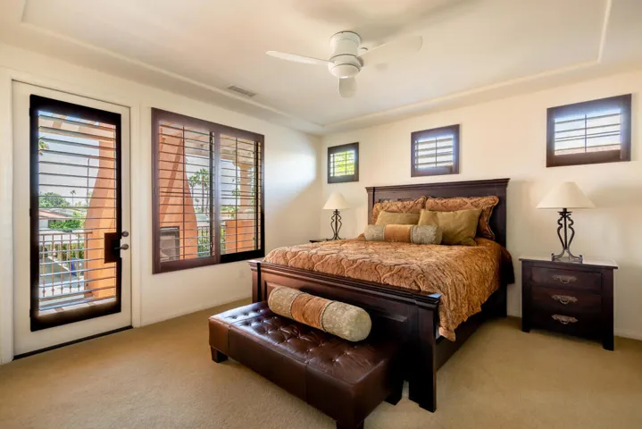 Master Bedroom With View Of Fireplace