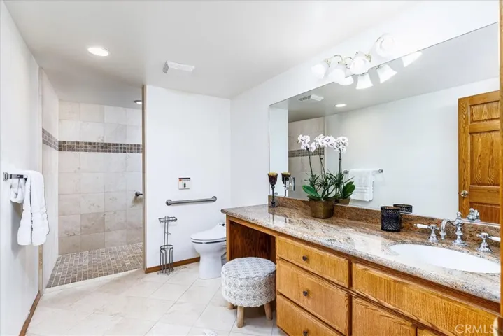 Downstairs Master Bath is Handicap Accessible