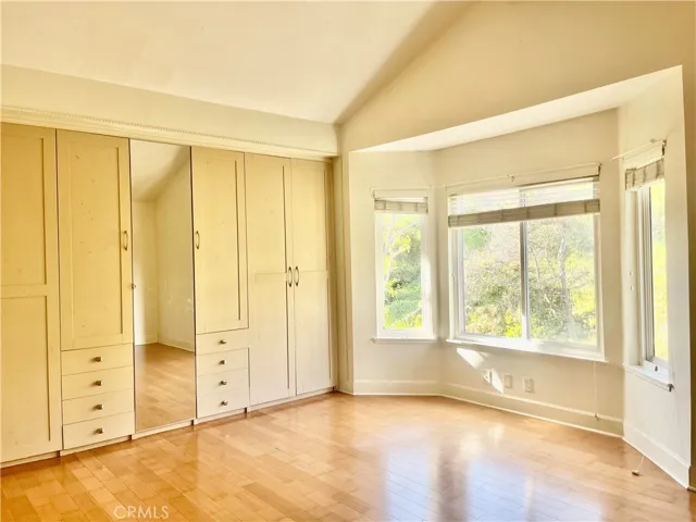 Master Bedroom with fresh neutral paint
