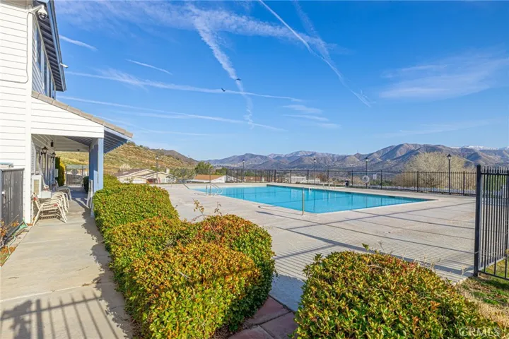 Clubhouse pool area