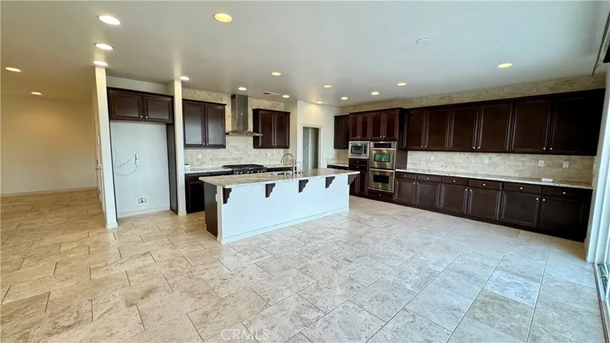 Kitchen and Island view from family room