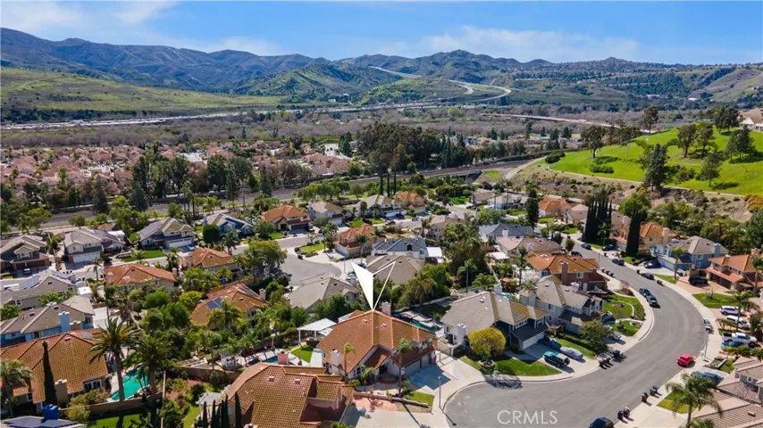 Aerial View of Home