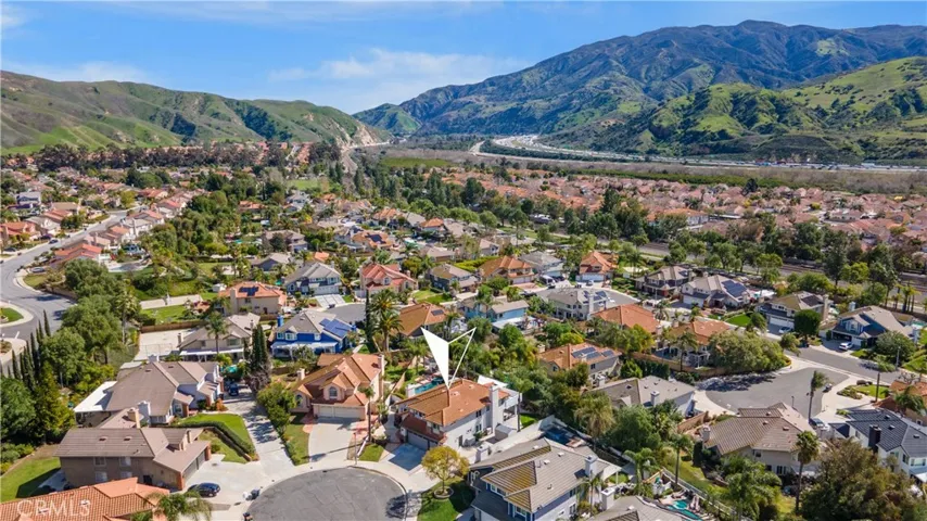 Aerial View of Home