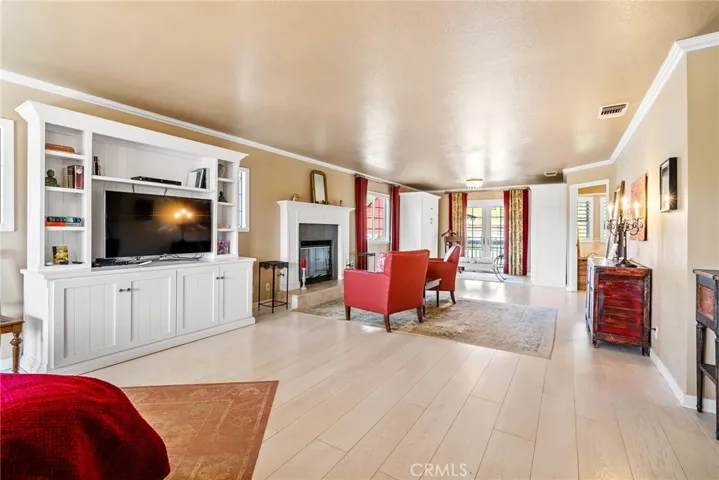 Main bedroom with fireplace