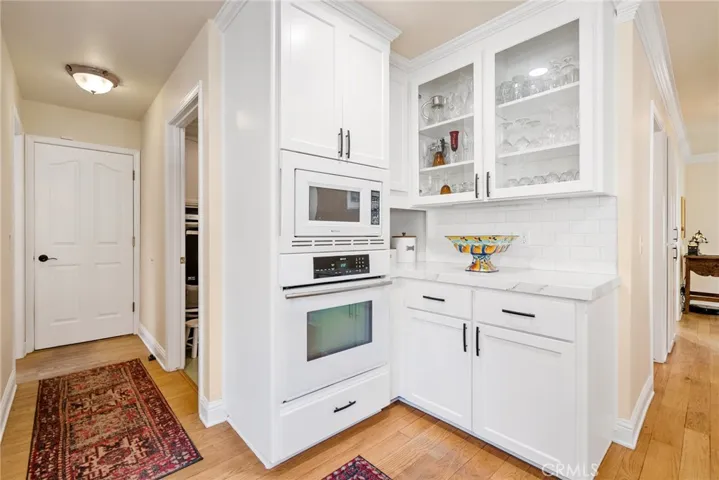Second oven and inbuilt microwave