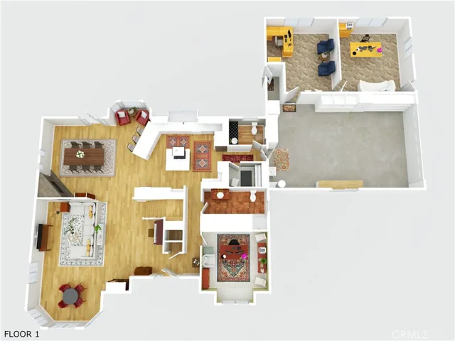 Floorplan lower level