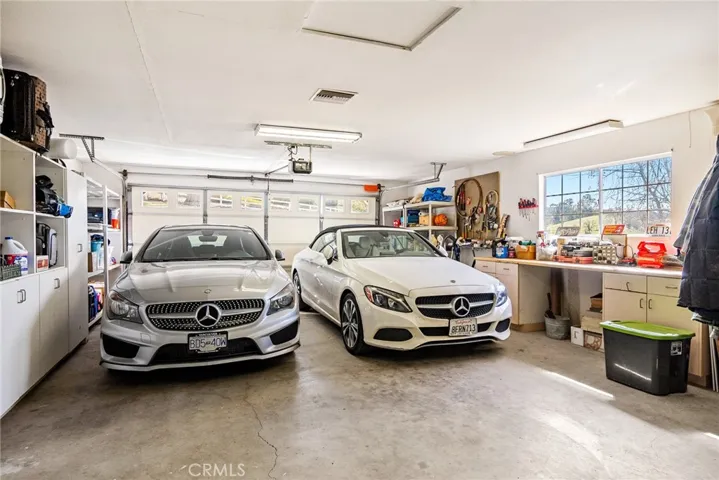 Two car garage