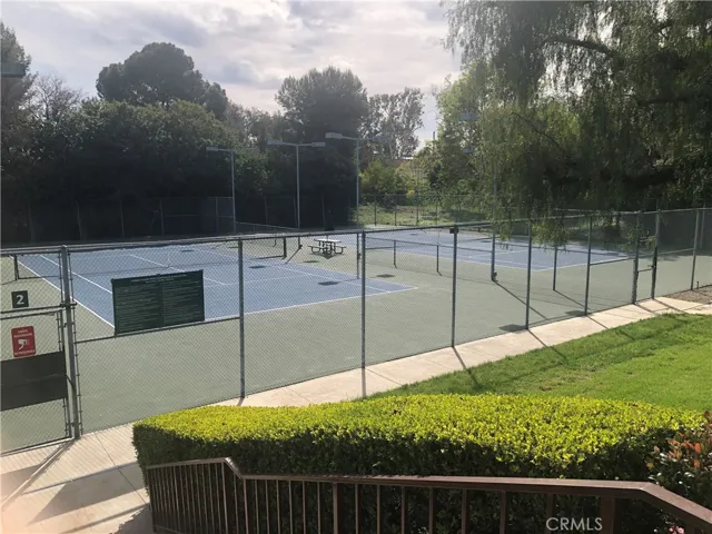 Community Tennis and Basketball Court on site