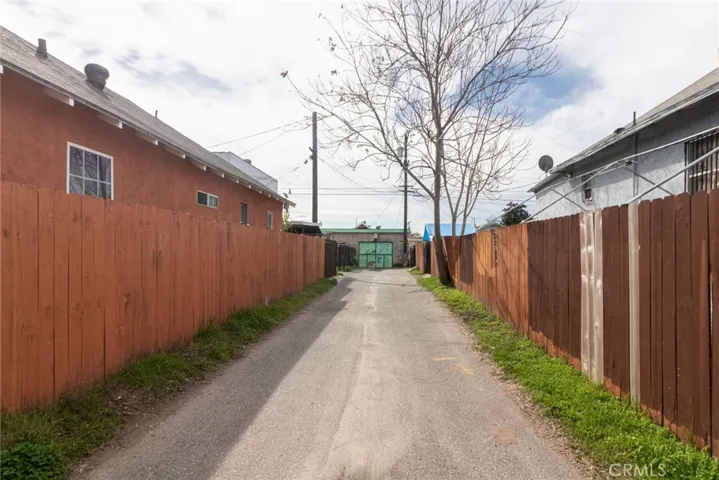 Access through the alley