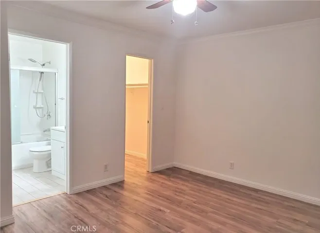Master Bedroom with walk-in closet