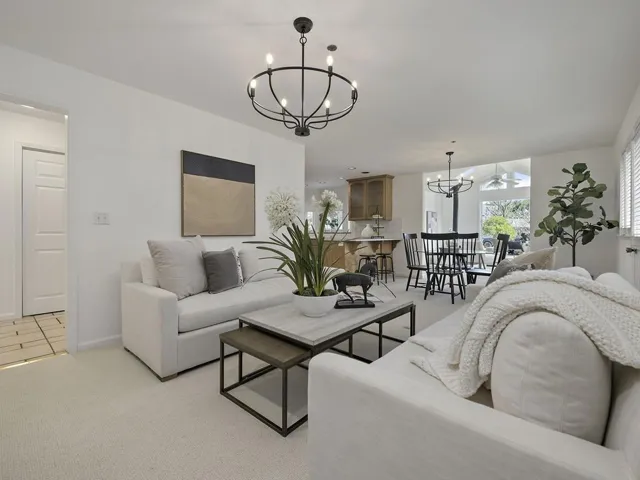 Living Room - Back House - Main Floor