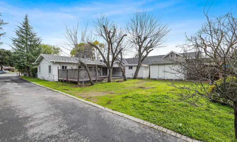 Front House - Back Yard