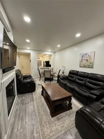 Pictures with furniture was taken at night